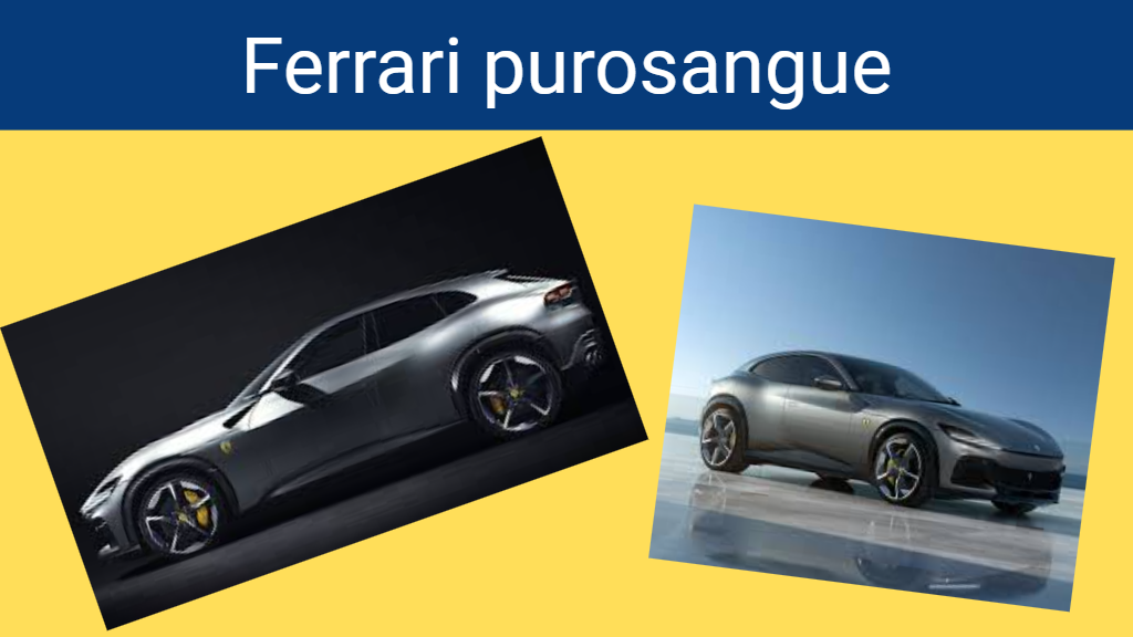 Ferrari purosangue