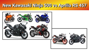 New Kawasaki Ninja 500 vs Aprilia RS 457