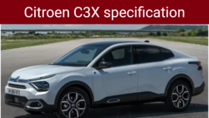 Citroen C3X specification